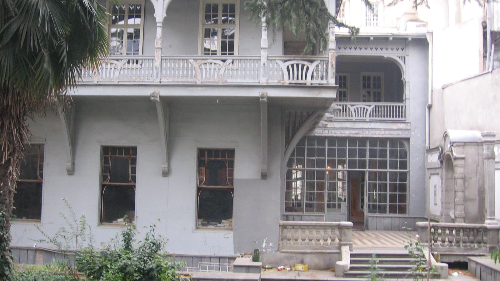 Writers' House of Georgia on Machabeli Street in Tbilisi